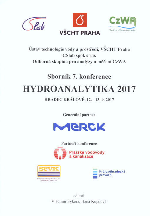Hydroanalytika ... : sborník ... konference, Hradec Králové, ...