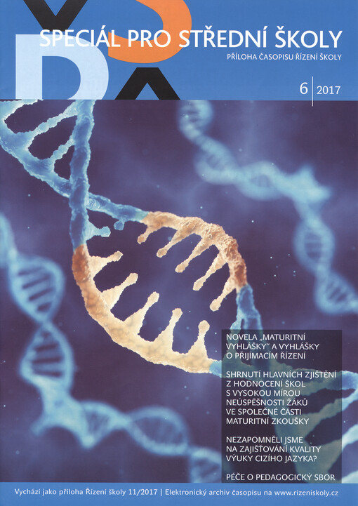 Speciál pro střední školy : příloha časopisu Řízení školy
