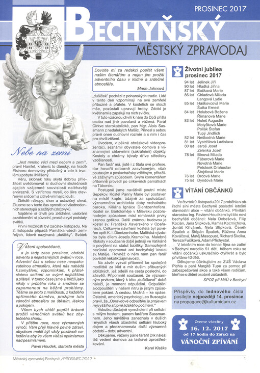 Bechyňský městský zpravodaj