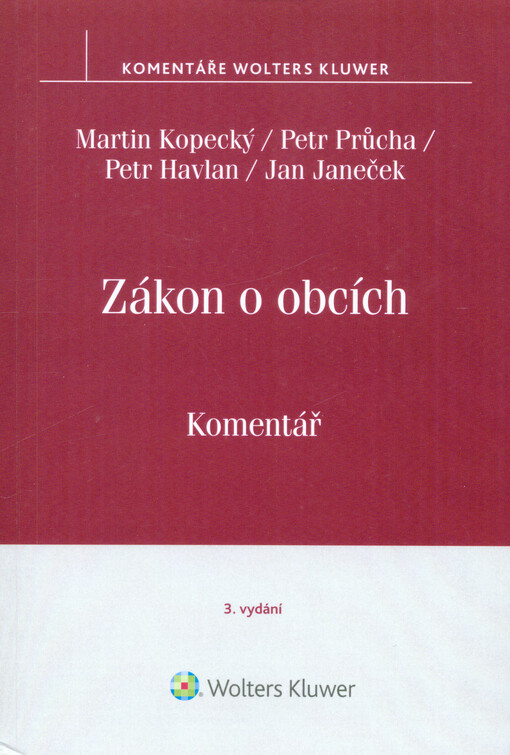 Zákon o obcích : komentář