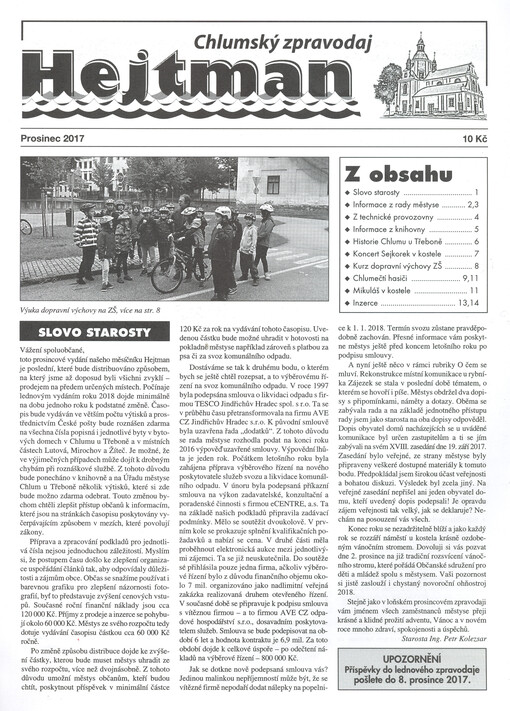 Hejtman : chlumský zpravodaj