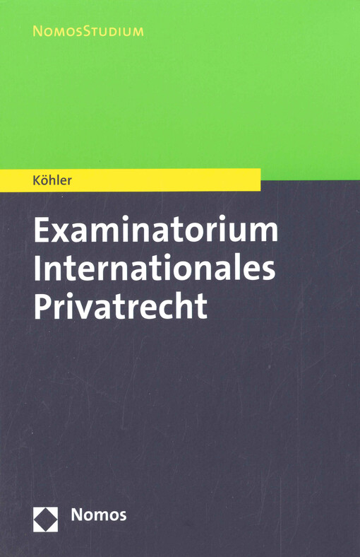 Examinatorium Internationales Privatrecht
