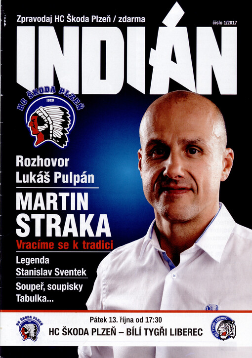 Indián : zpravodaj HC Škoda Plzeň