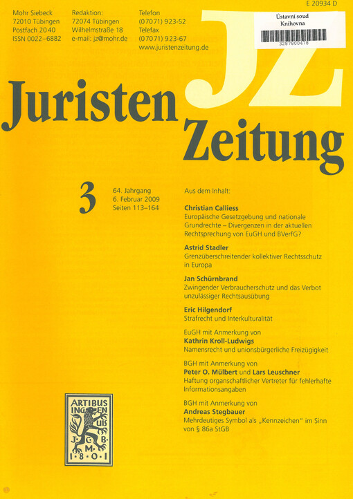 Juristen Zeitung