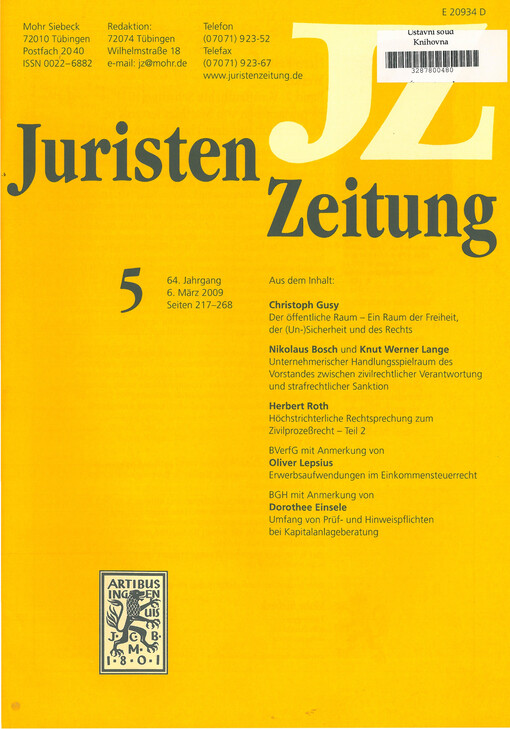Juristen Zeitung
