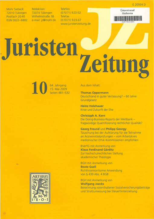 Juristen Zeitung