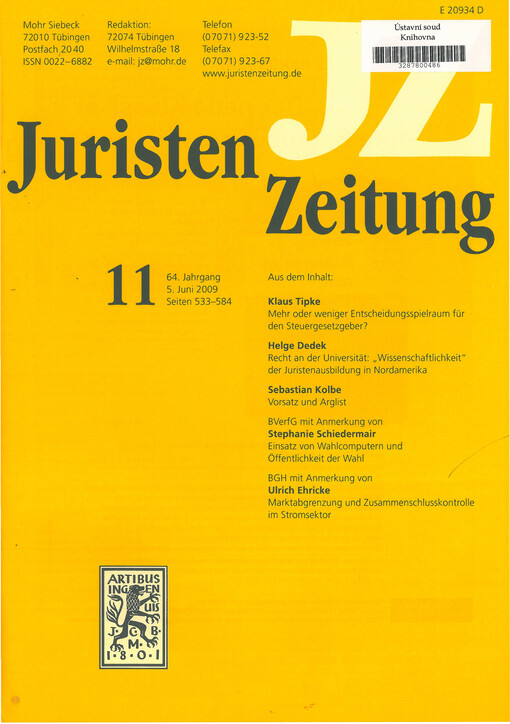 Juristen Zeitung