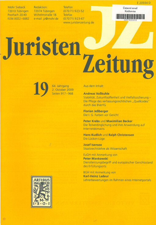 Juristen Zeitung