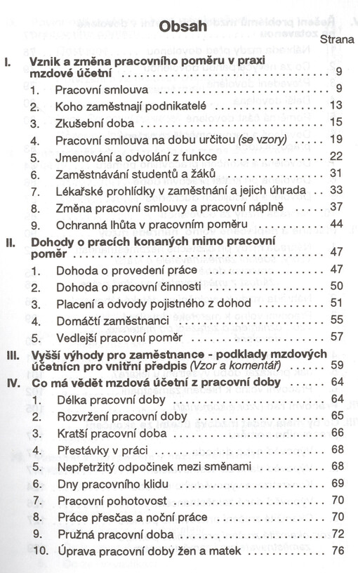 Nové paragrafy pro mzdové účetní : aktuální metodická příručka. Díl 2, Díl 2