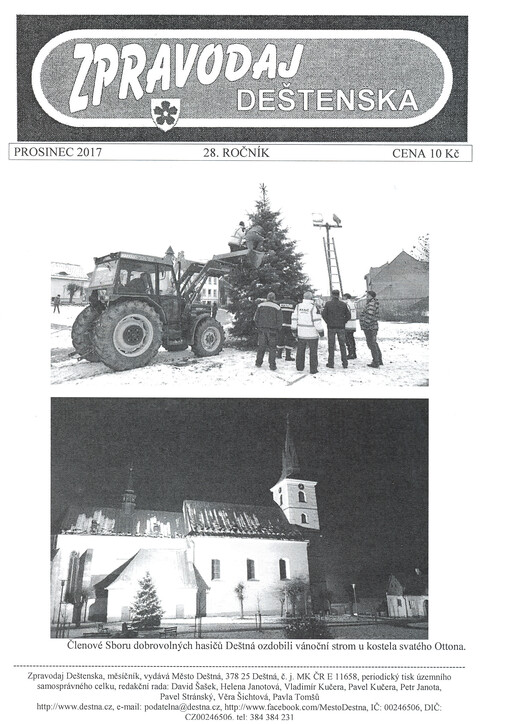 Zpravodaj Deštenska