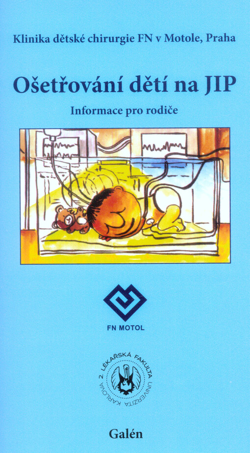 Ošetřování dětí na JIP : informace pro rodiče