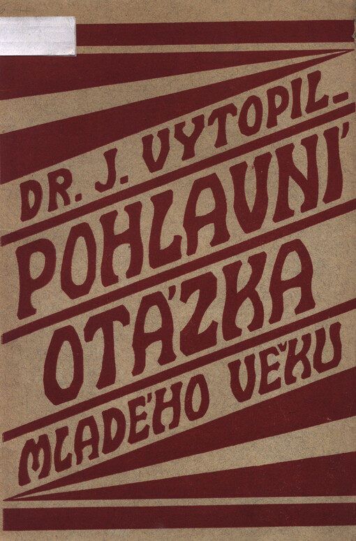 Pohlavní otázka mladého věku