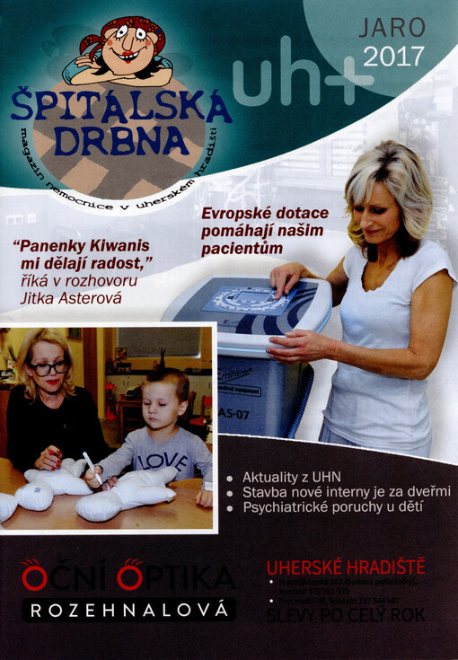 Špitálská drbna : magazín nemocnice v Uherském Hradišti