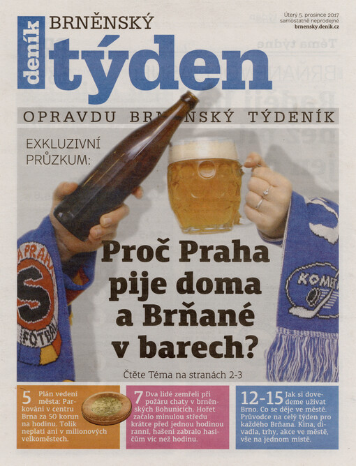 Brněnský týden : opravdu brněnský týdeník