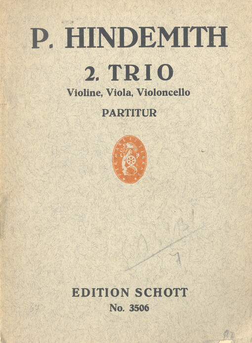 2. Trio für Violine, Viola und Violoncello