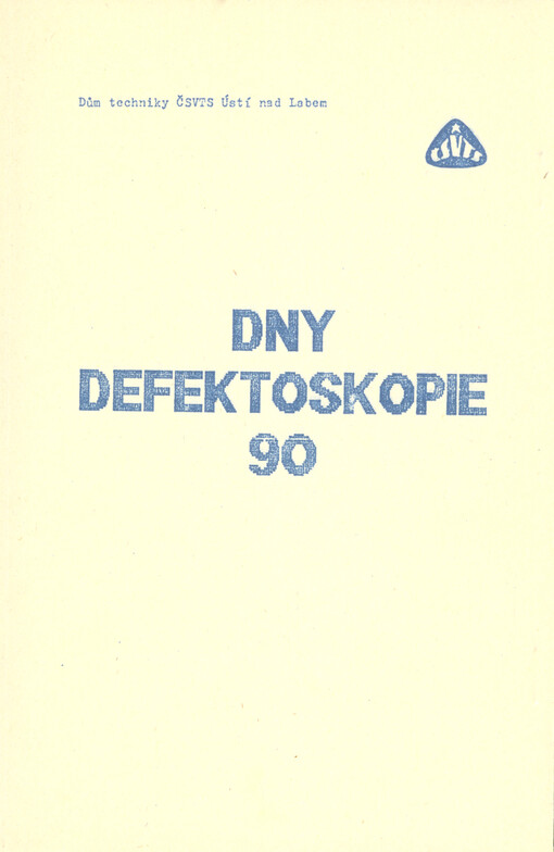 Dny defektoskopie 90