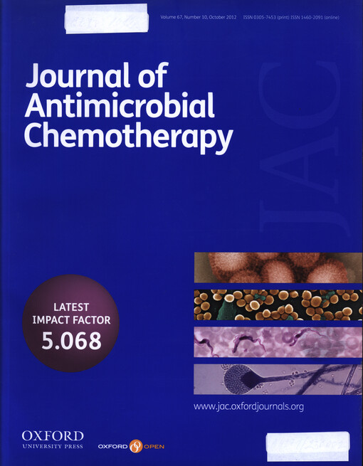 Journal of antimicrobial chemotherapy