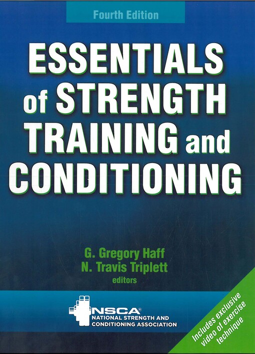Essentials of strenght training and conditioning