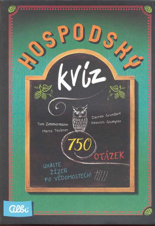 Hospodský kvíz : 750 otázek