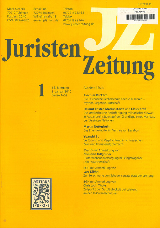 Juristen Zeitung