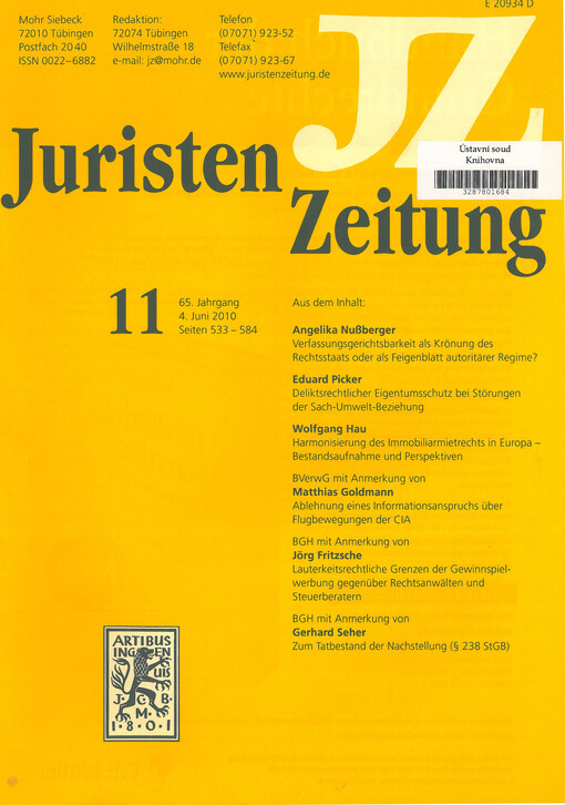 Juristen Zeitung