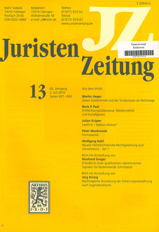 Juristen Zeitung