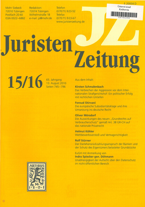 Juristen Zeitung