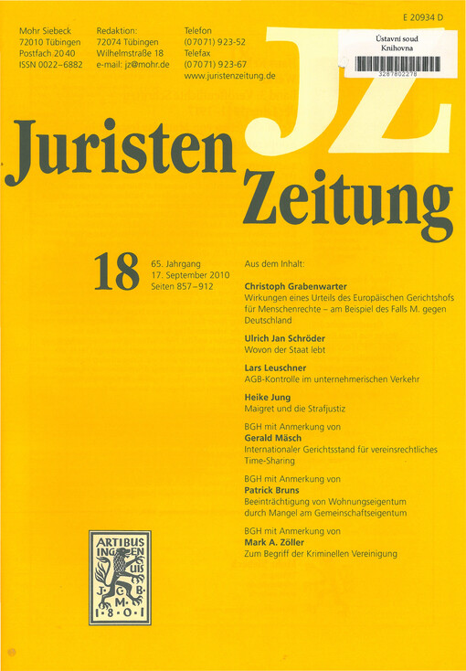 Juristen Zeitung