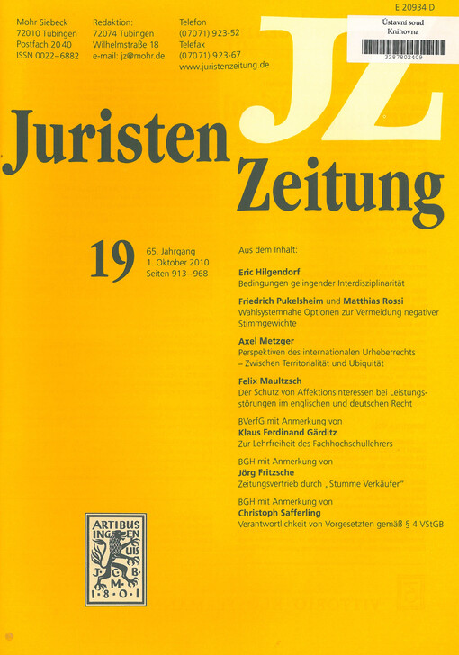 Juristen Zeitung