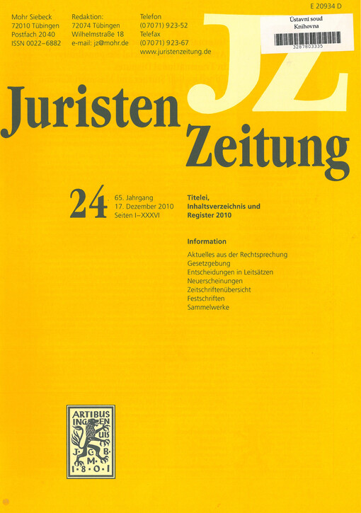 Juristen Zeitung
