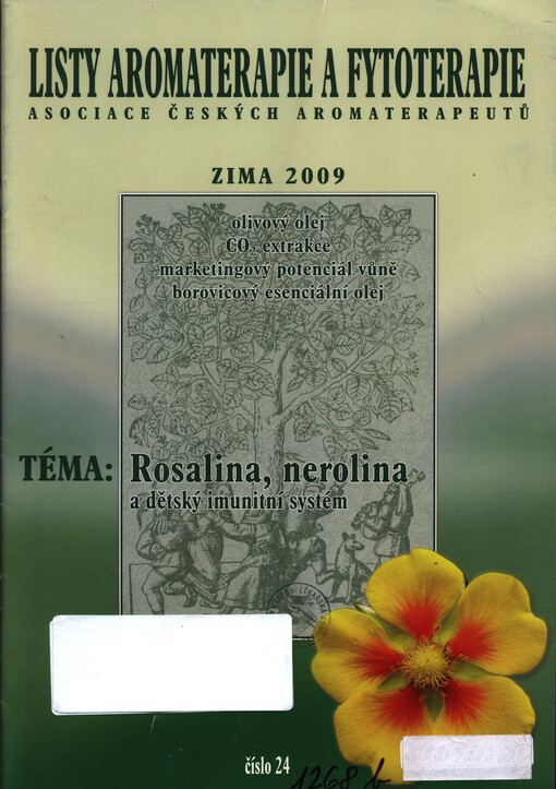 Listy aromaterapie a fytoterapie : Asociace českých aromaterapeutů