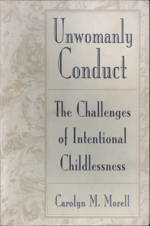 UNWOMANLY CONDUCT CL