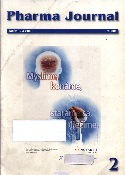Pharma journal : lekárnicky časopis