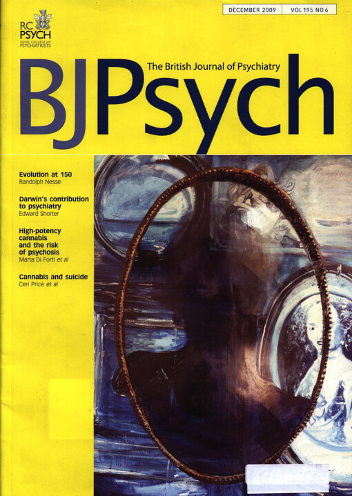 The British journal of psychiatry