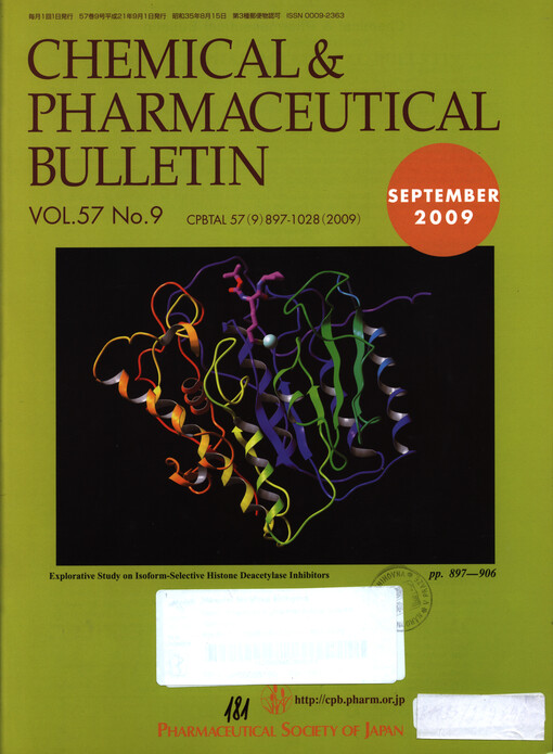 Chemical & pharmaceutical bulletin