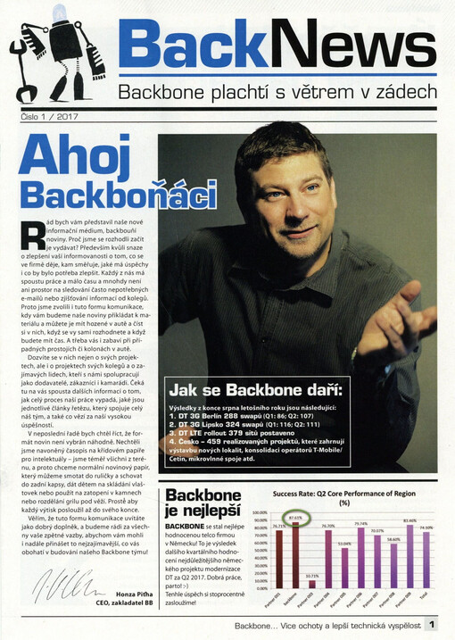 Backnews : Backbone plachtí s větrem v zádech