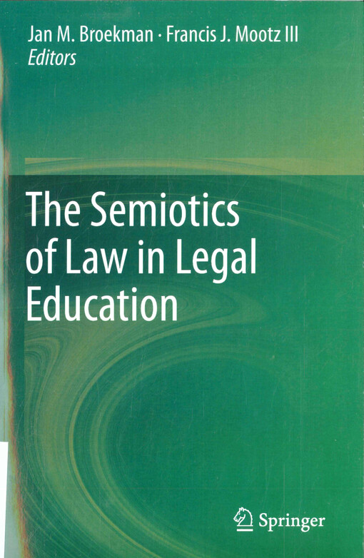 The semiotics of law in legal education
