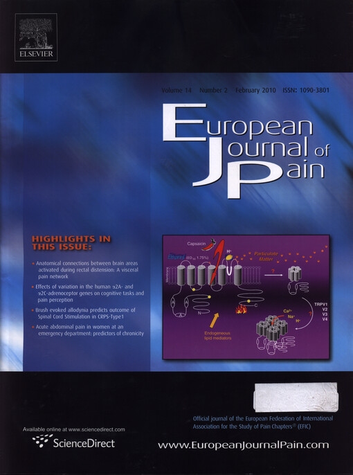 European journal of pain