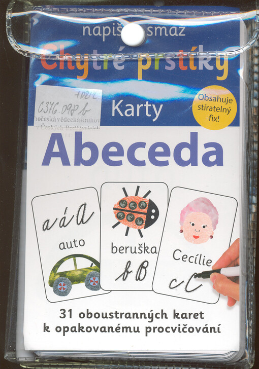 Chytré prstíky + karty. Abeceda