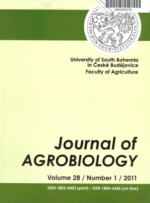 Journal of agrobiology