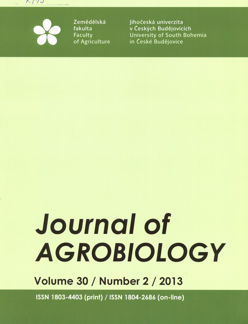 Journal of agrobiology