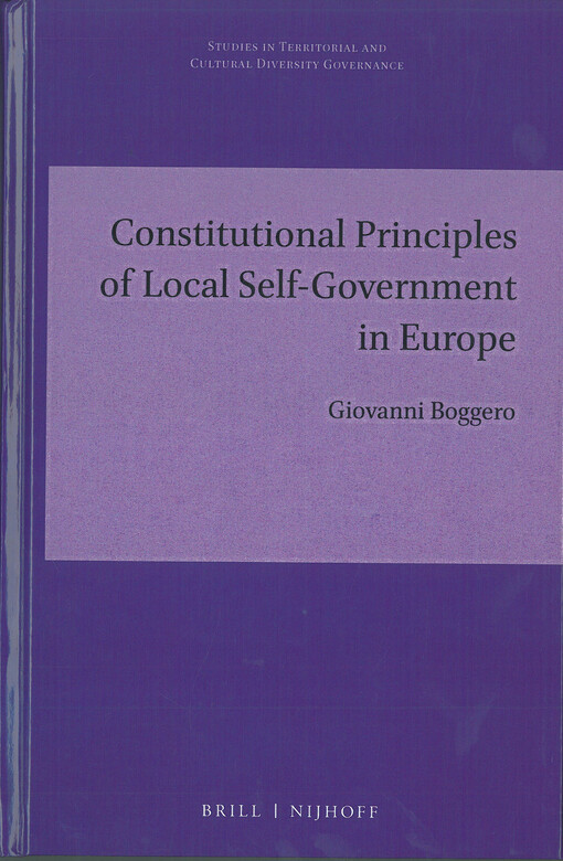 Constitutional principles of local self-government in Europe
