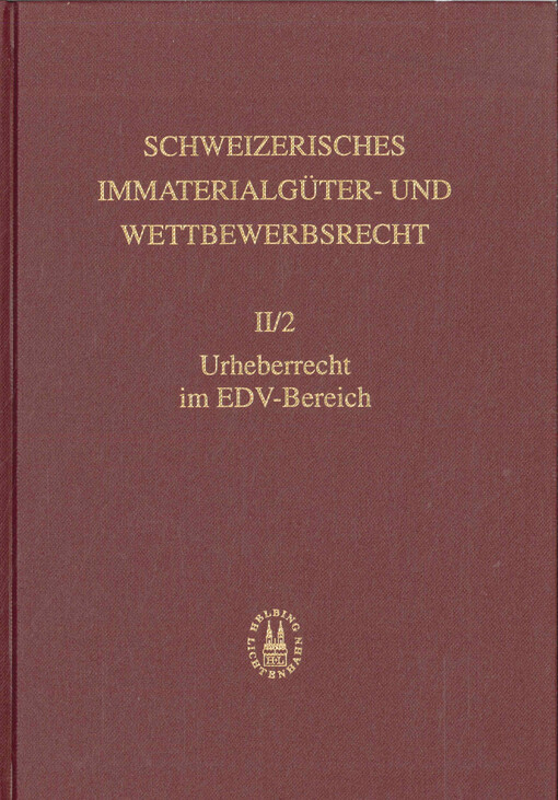 Urheberrecht im EDV-Bereich