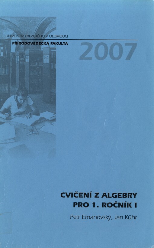 Cvičení z algebry pro 1. ročník I