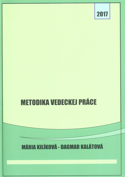 Metodika vedeckej práce