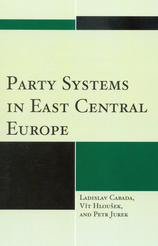 Party systems in East Central Europe