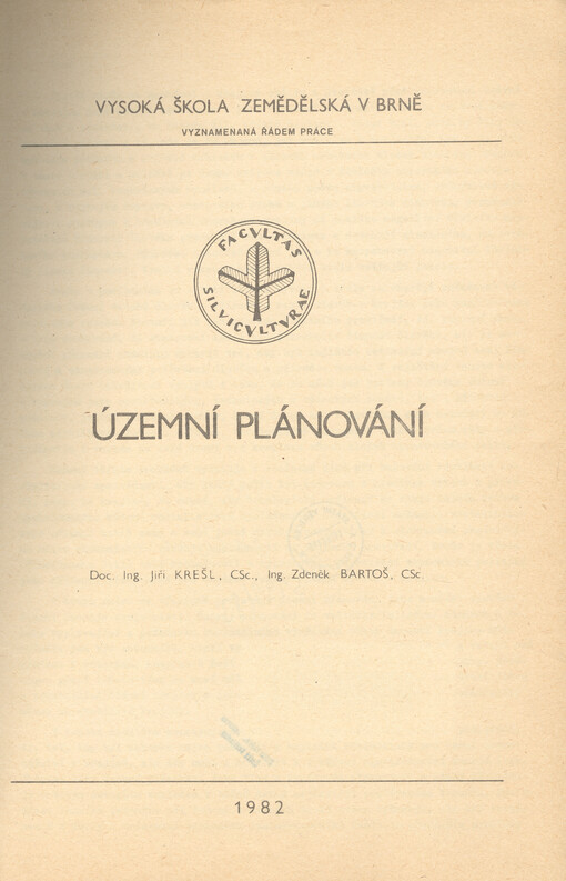 Územní plánování