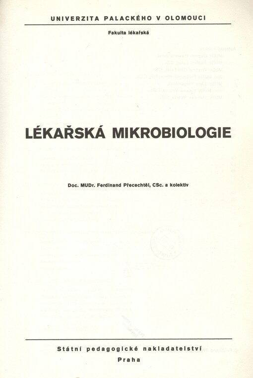 Lékařská mikrobiologie, 2. vyd.