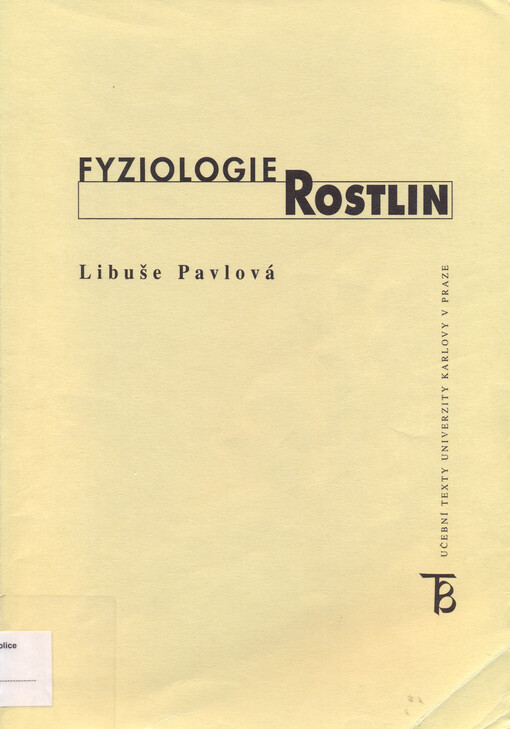 Fyziologie rostlin