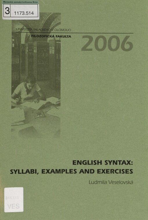 English syntax: syllabi, examples and exercises